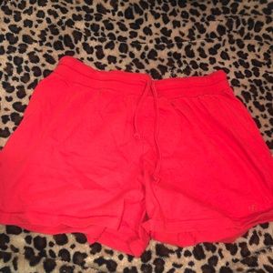 Champion Red shorts